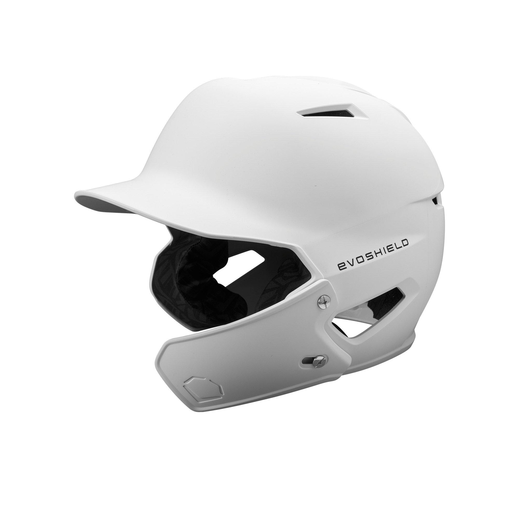 EvoShield XVT 2.0 Matte RHH Batting Helmet - White